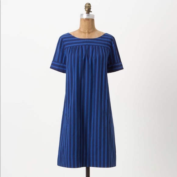 Anthropologie Dresses & Skirts - Anthropologie Sz 6 Striped Shift Dress HD in Paris
